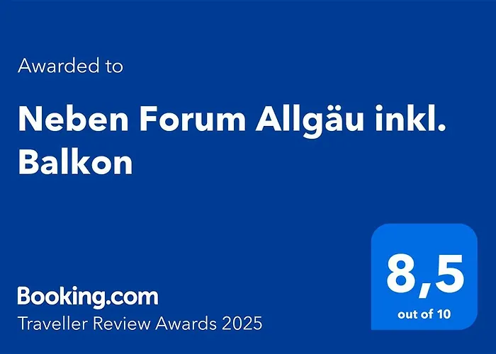 Neben Forum Allgaeu Inkl. Balkon